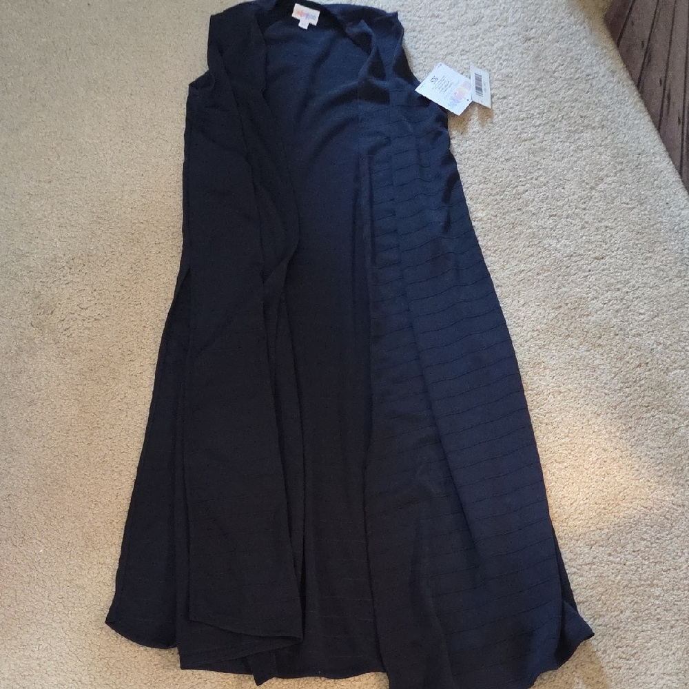 Navy Lularoe JOY Women's Sleeveless Vest, XS, NWT